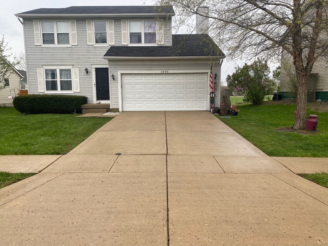 House and driveway in one visit after washing by Mullet Power Wash